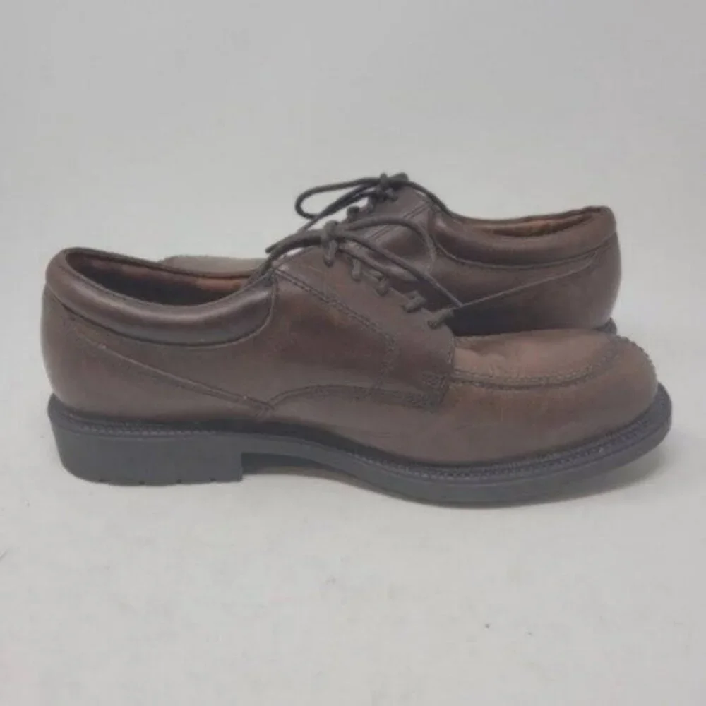 Frye | Mens Taylor Lace up Leather Oxford Shoes Brown